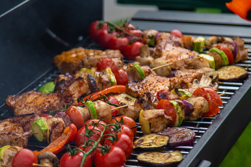 grillezett zöldségek